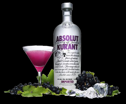 Absolut Kurant - Cocktails Spirits Liquors