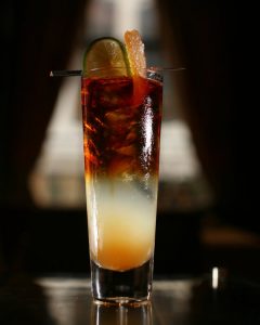 Dark n Stormy cocktail