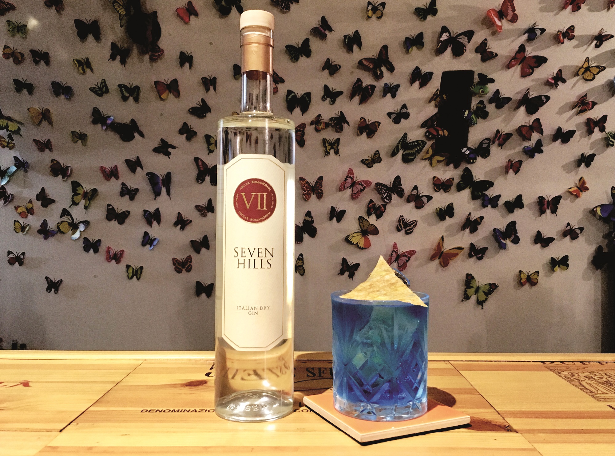 Negroni dipinto di blu ricetta cocktail
